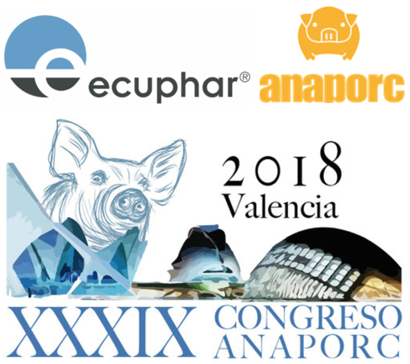 Ecuphar colaborador en el XXXIX Congreso ANAPORC VALENCIA, 20 y 21 de septiembre de 2018